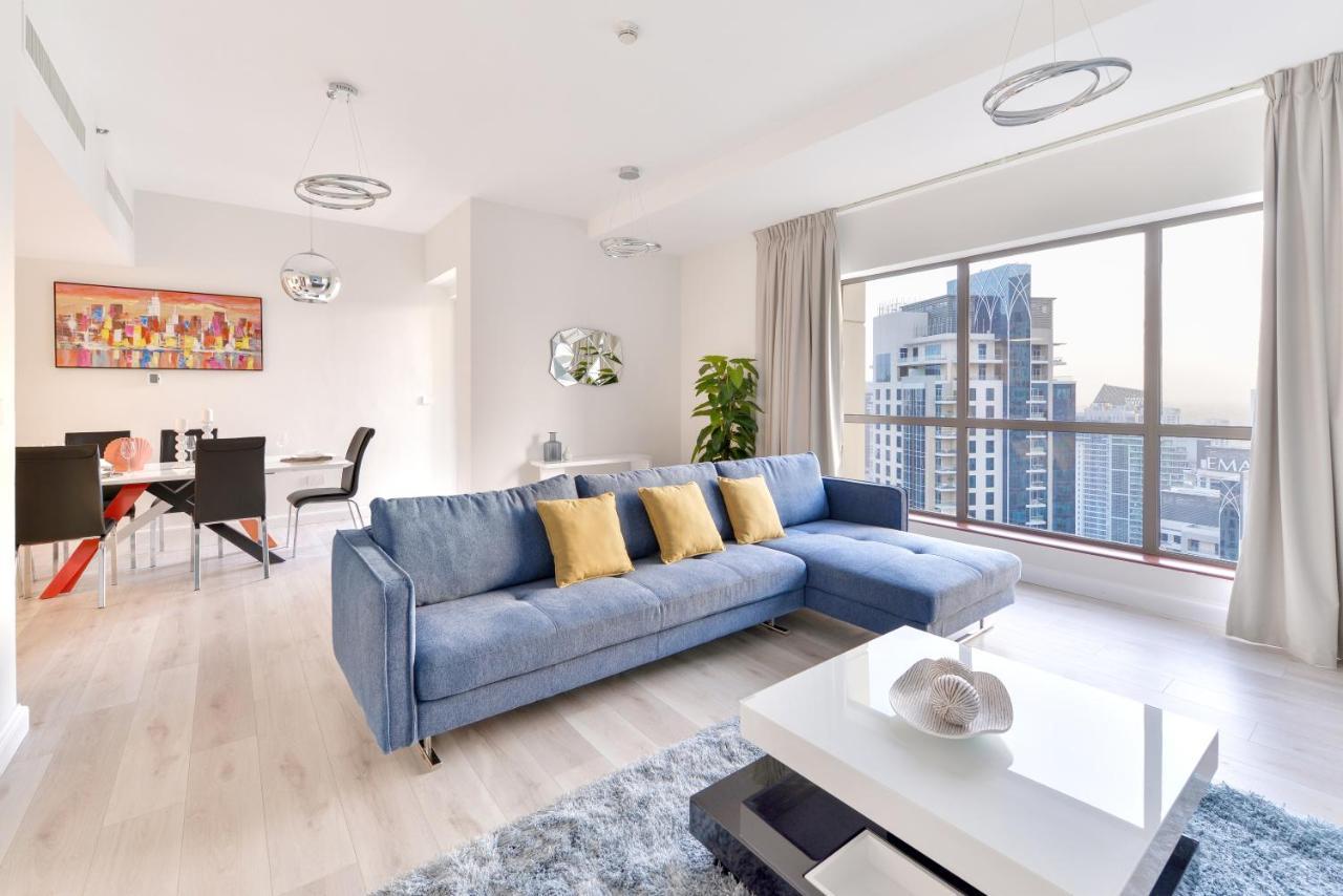 Luxury Jbr - Sea View - 5* Beach Resorts Access! دبي المظهر الخارجي الصورة